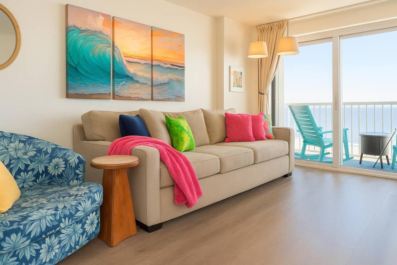 Oceanfront 15th Floor View - King Bed - Resort Pools, Hot Tubs & Lazy Rivers - Myrtle Beach - 4