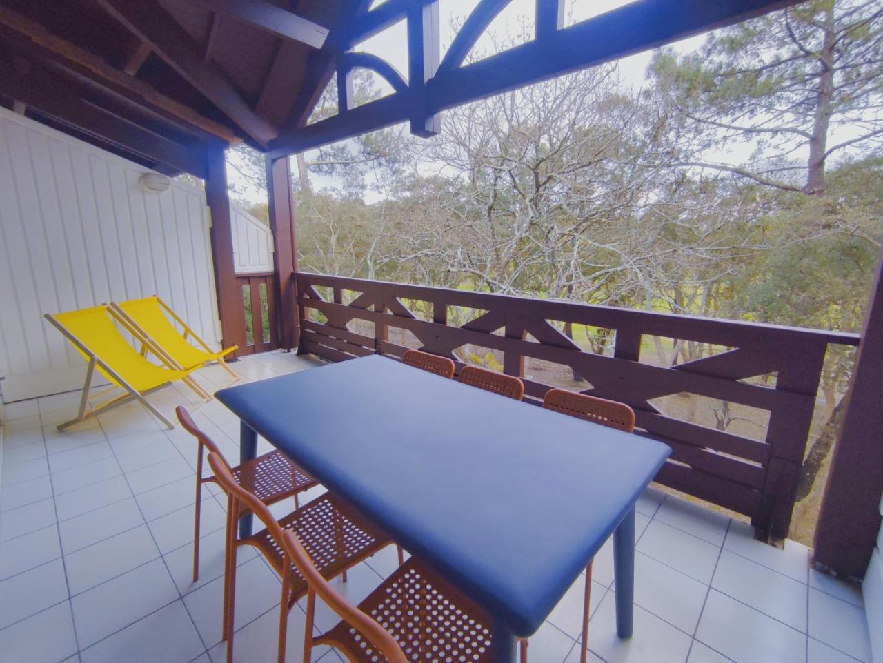 Appartement 5 personnes, 40m2, à Moliets, proche golf, grand balcon, piscine et bassin - 3
