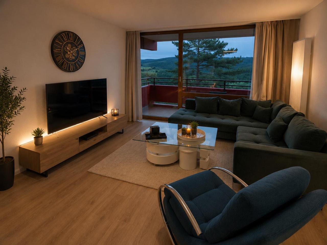 Taunusblick Spa Residence I Panorama Sky Balkon & Pool - 3