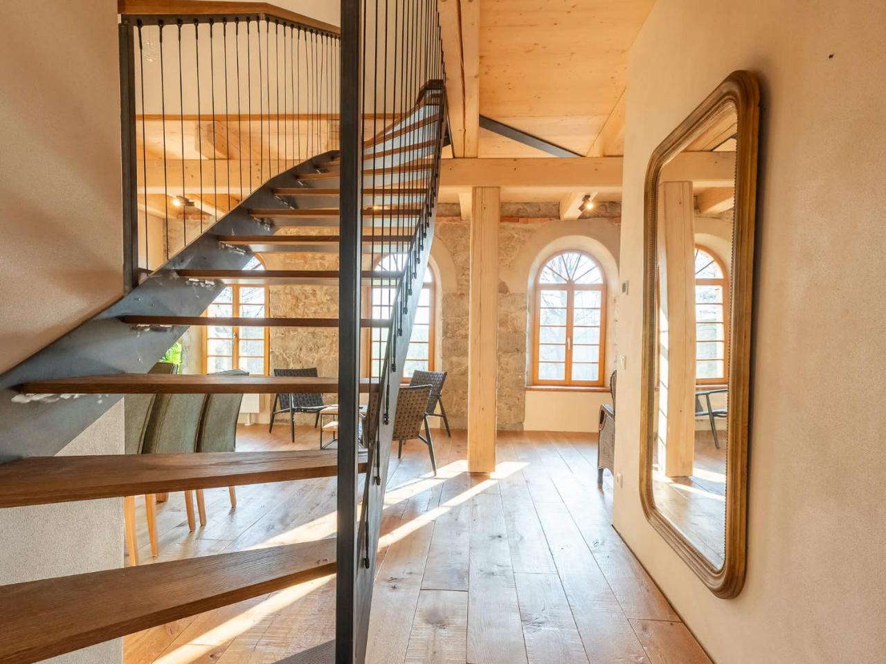 Große Galeriewohnung mit Whirlpool, Kamin & Fasssauna - Hexenburg bei Dresden - 3