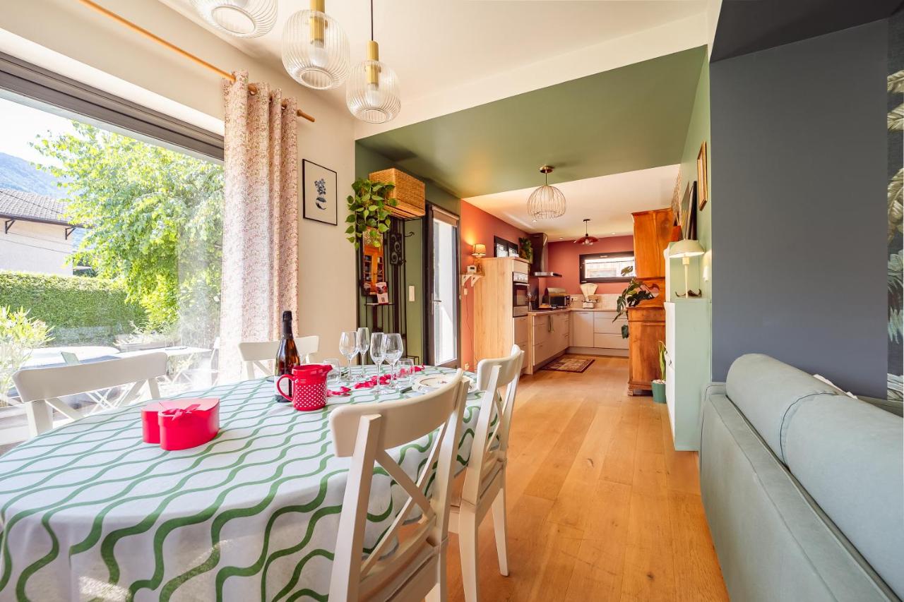 La Charmeuse des Alpes - Appartement de prestige avec jacuzzi et jardin privé - 6