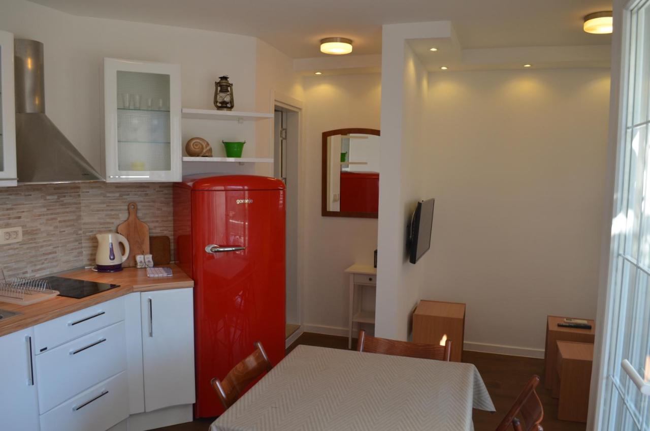 Apartment mit Gartenblick