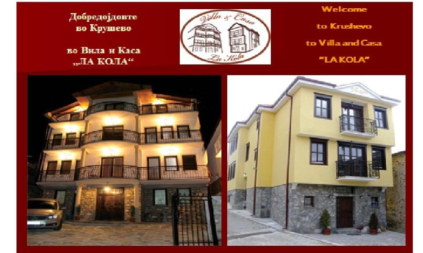 Villa La Kola Krusevo - Ferienwohnung Kruševo