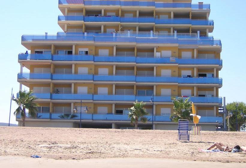 Apartamento con aire acondicionado en 1ª linea de playa edificio Molí de Vent - Chambres d’hôtes Peñíscola
