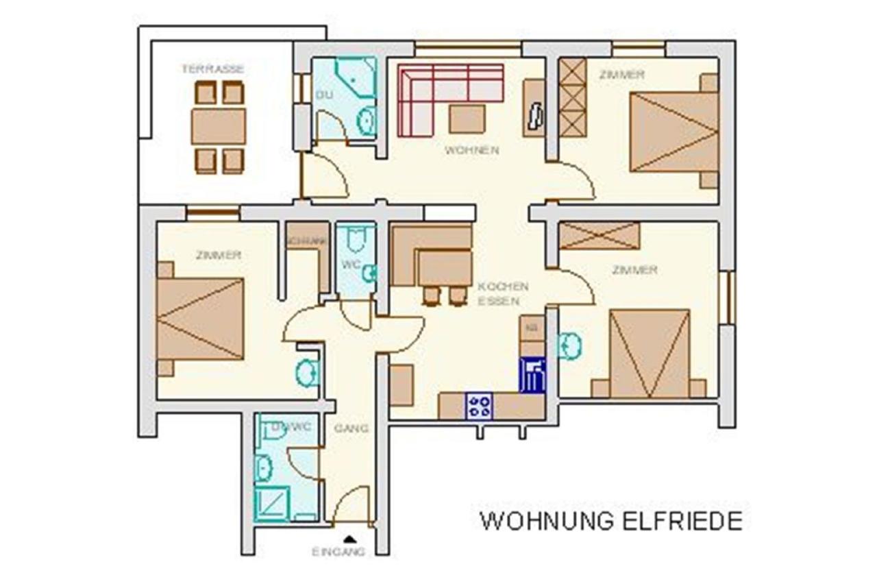 Apartment mit 3 Schlafzimmern (3)