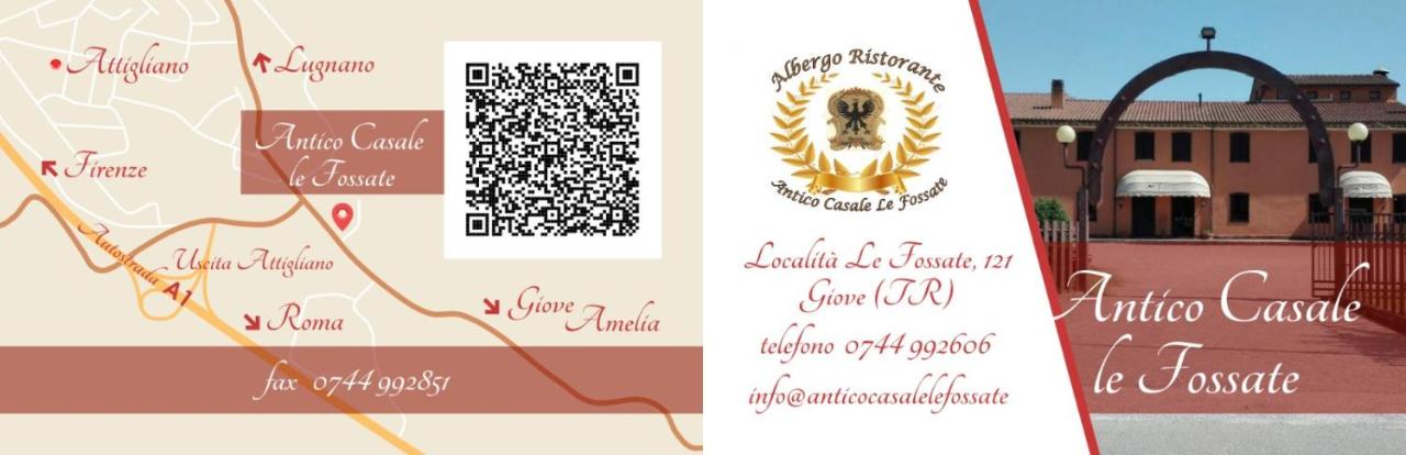 B&B Giove - Antico Casale Le Fossate - Bed and Breakfast Giove