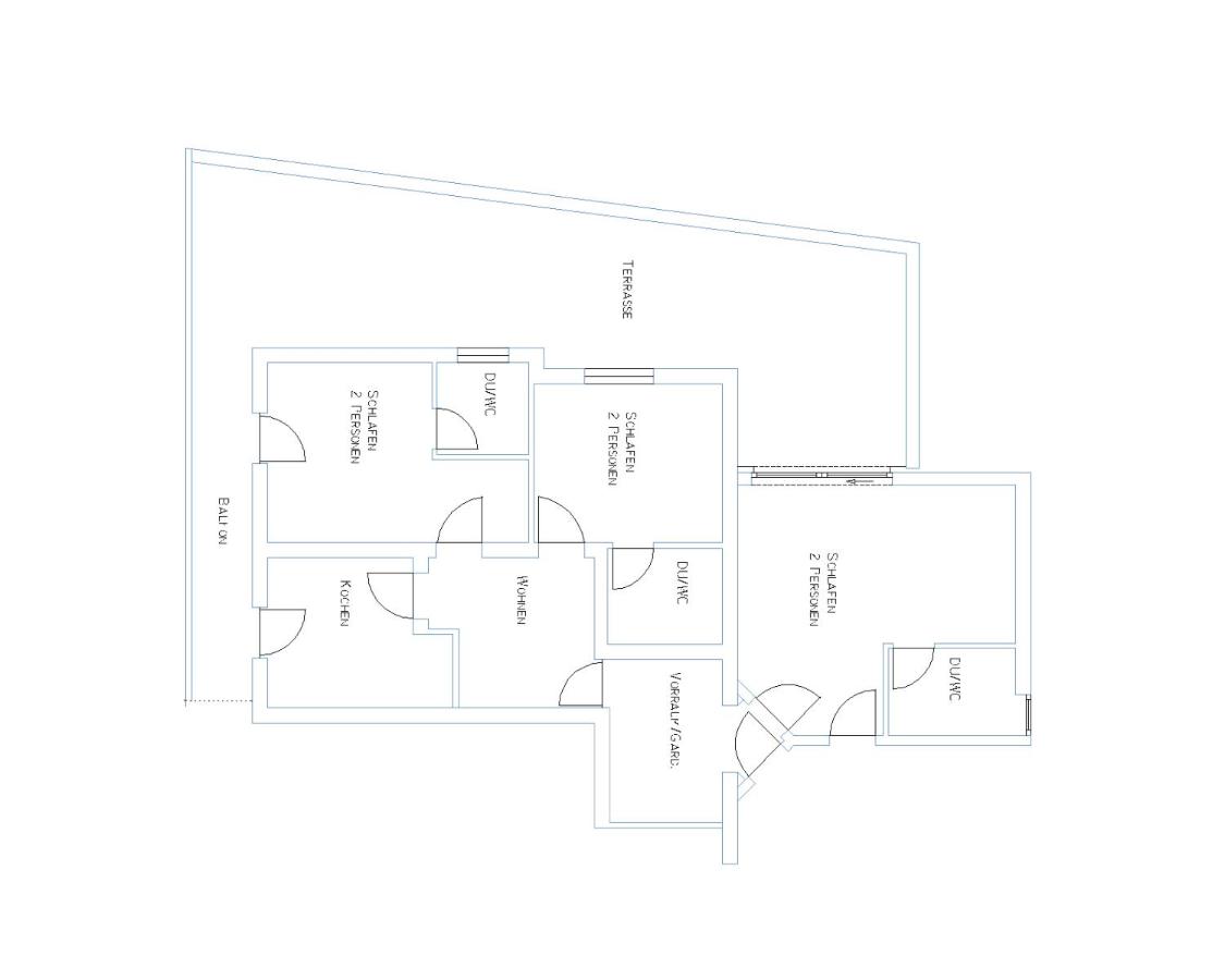 Apartment mit 3 Schlafzimmern