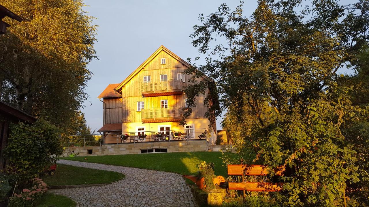 B&B Hinterhermsdorf - Ferienhaus Winterbergblick, Sächsische Schweiz - Bed and Breakfast Hinterhermsdorf