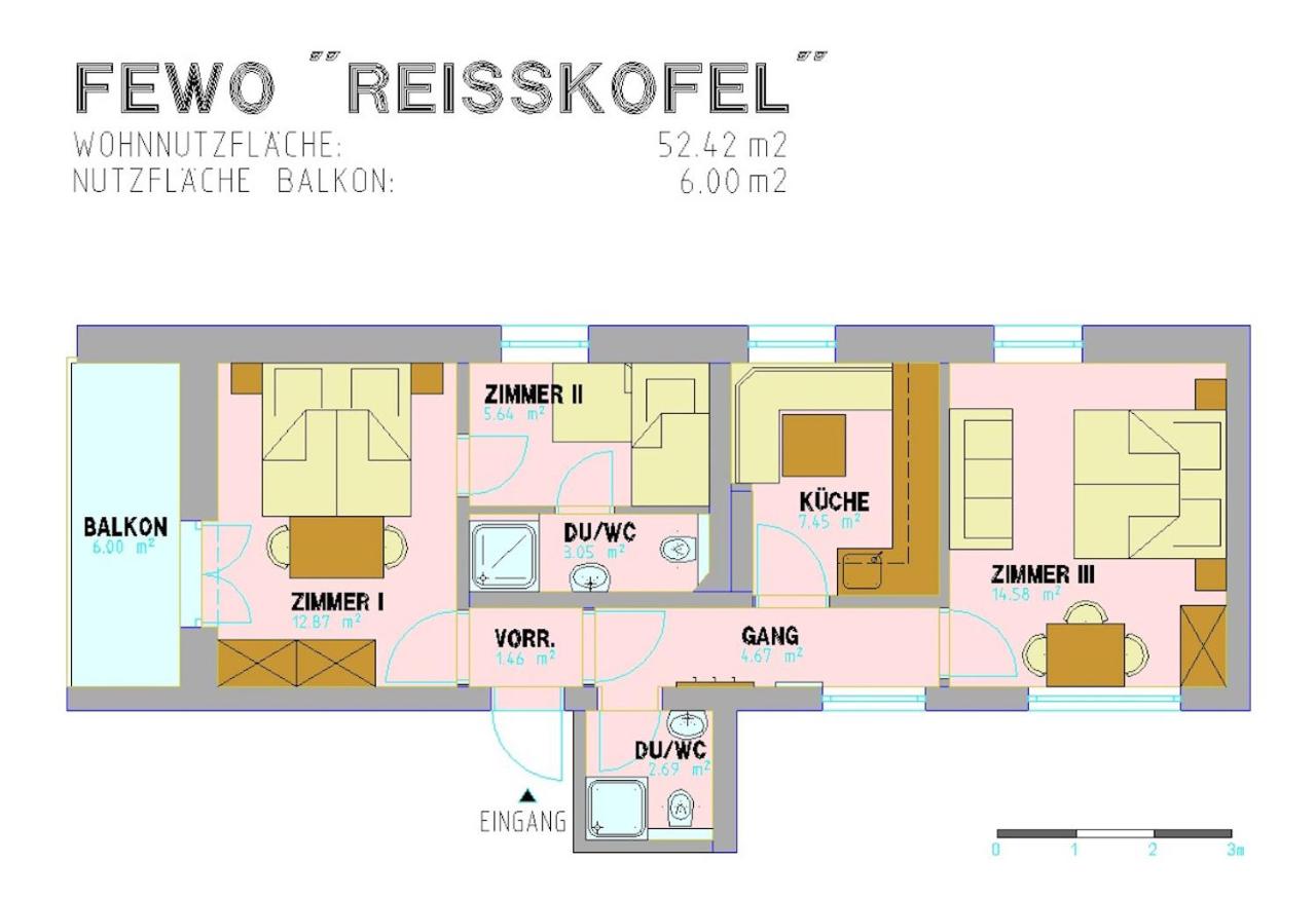 Appartement met 3 Slaapkamers en Balkon