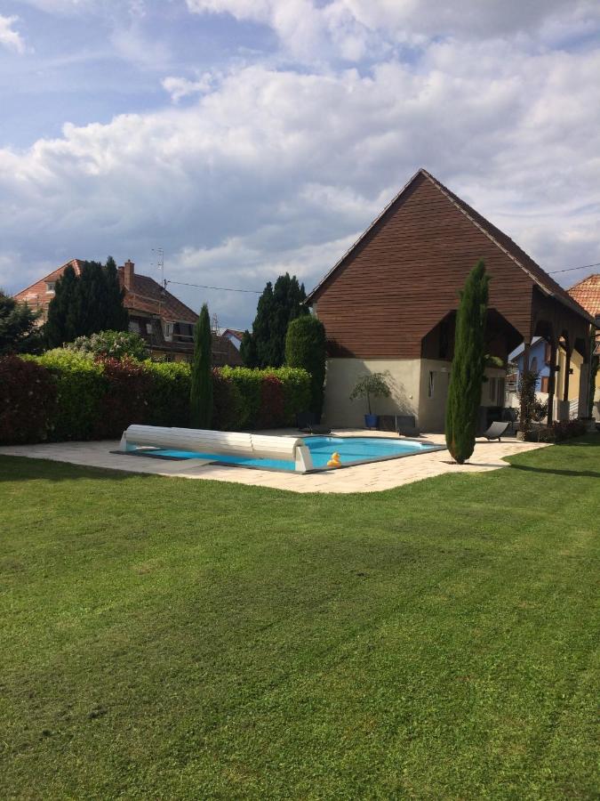 B&B Marckolsheim - Alsace Maison 5p piscine Europapark Rulantica - Bed and Breakfast Marckolsheim