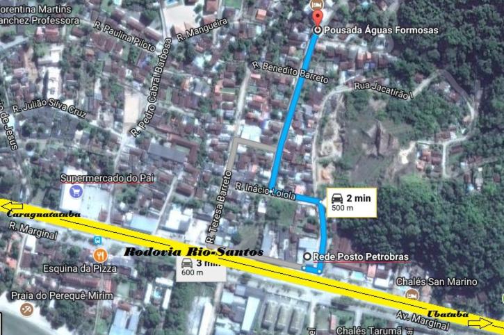 Pousada Águas Formosas - Chambres d’hôtes Ubatuba