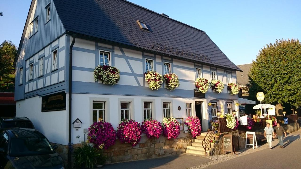 B&B Hinterhermsdorf - Gasthof zur Hoffnung - Bed and Breakfast Hinterhermsdorf