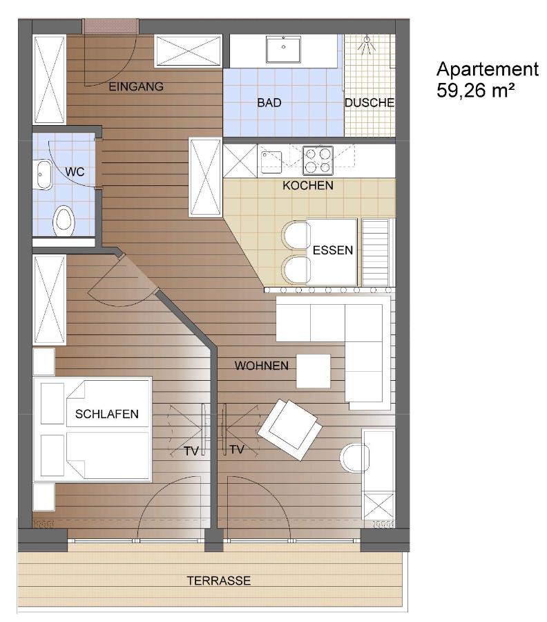 One-Bedroom Apartment