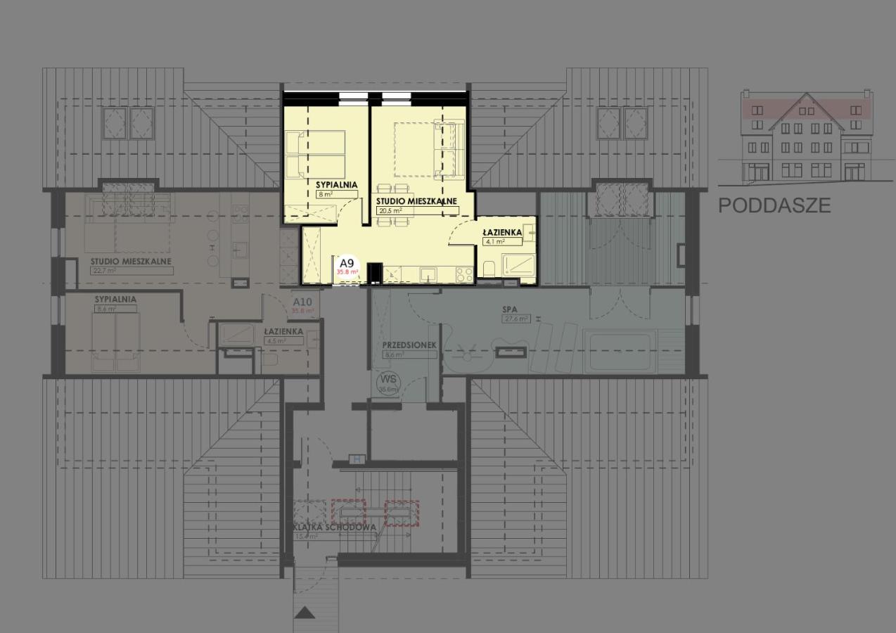 Apartamento de 1 dormitorio