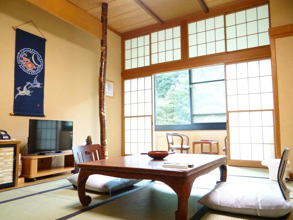 Kamer in Japanse stijl met Eigen Badkamer en Toilet - Oostelijk Gebouw - Uitzicht op de Rivier