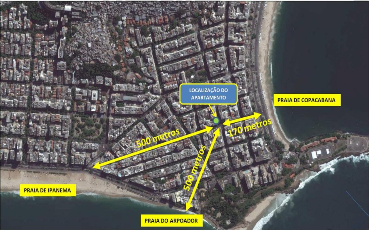Copacabana Posto 6 Renovated 2023 - B&B Rio de Janeiro