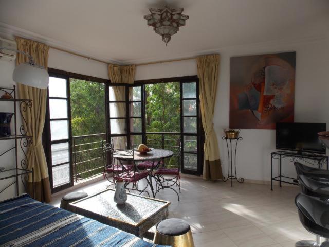 B&B Marrakech - Appart avec vue Jardin/Majorelle - Bed and Breakfast Marrakech