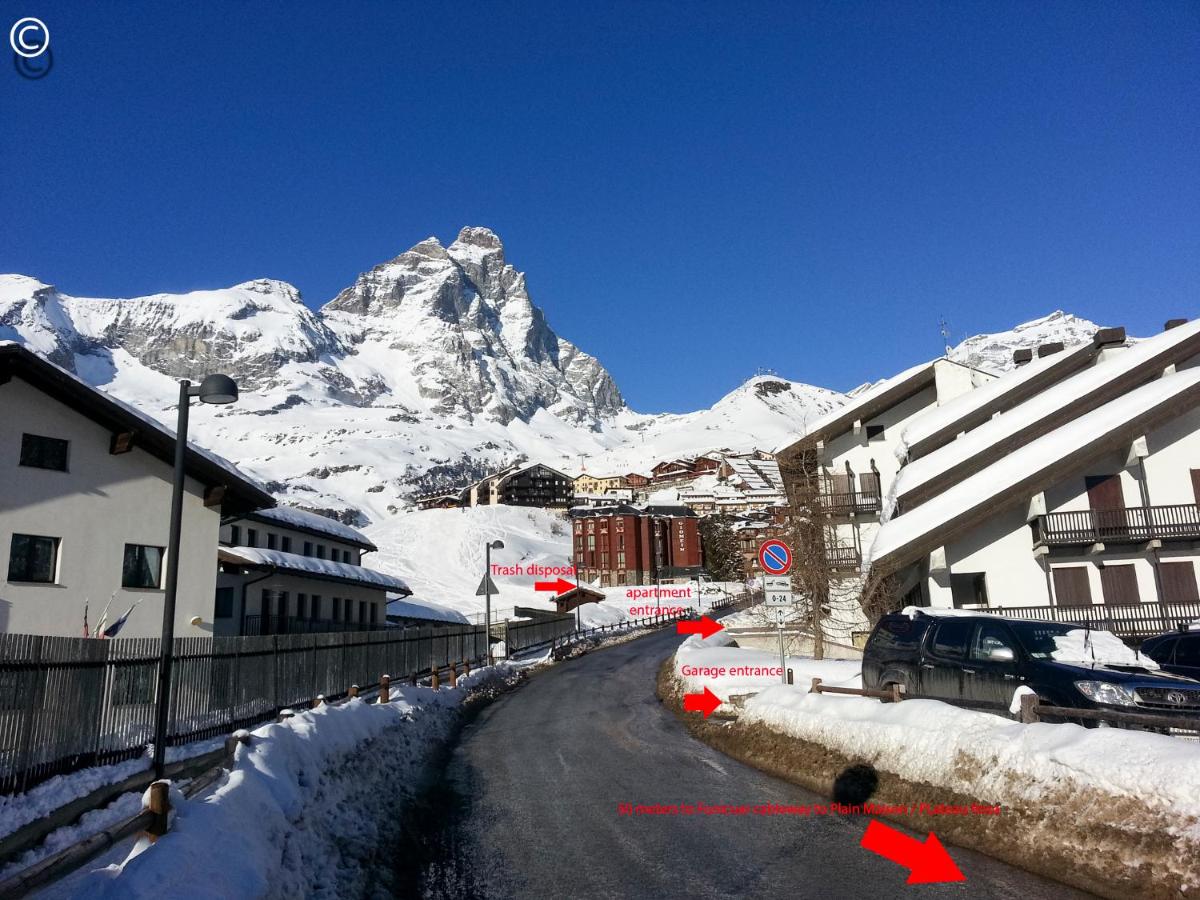 Breuil Cervinia near Funicular Apartment with Private Garage - B&B