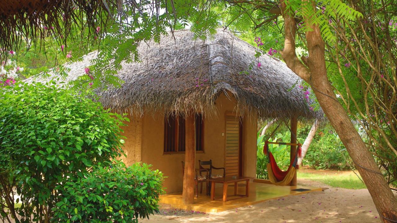 Cabana mit Blick auf den Garten