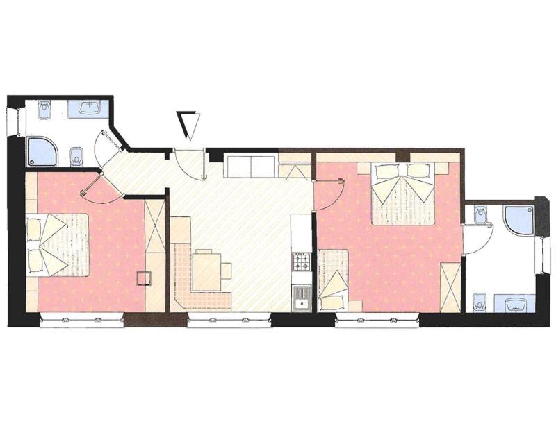Apartment with Mountain View