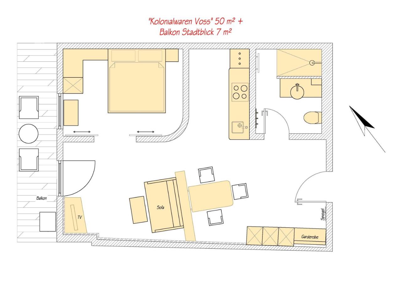 Apartment-Kolonialwaren W.Voss