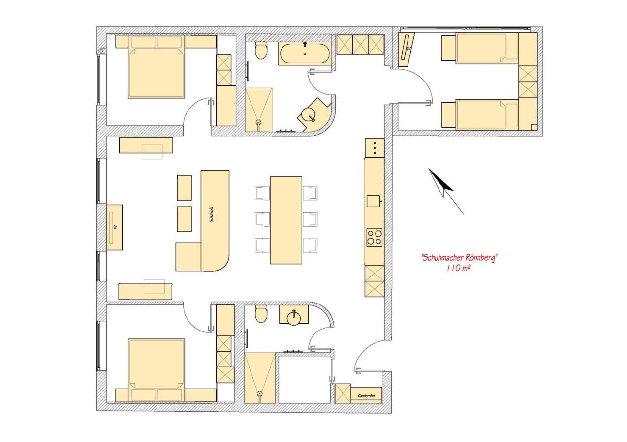 Three-Bedroom Apartment-Schumacher Rönnberg