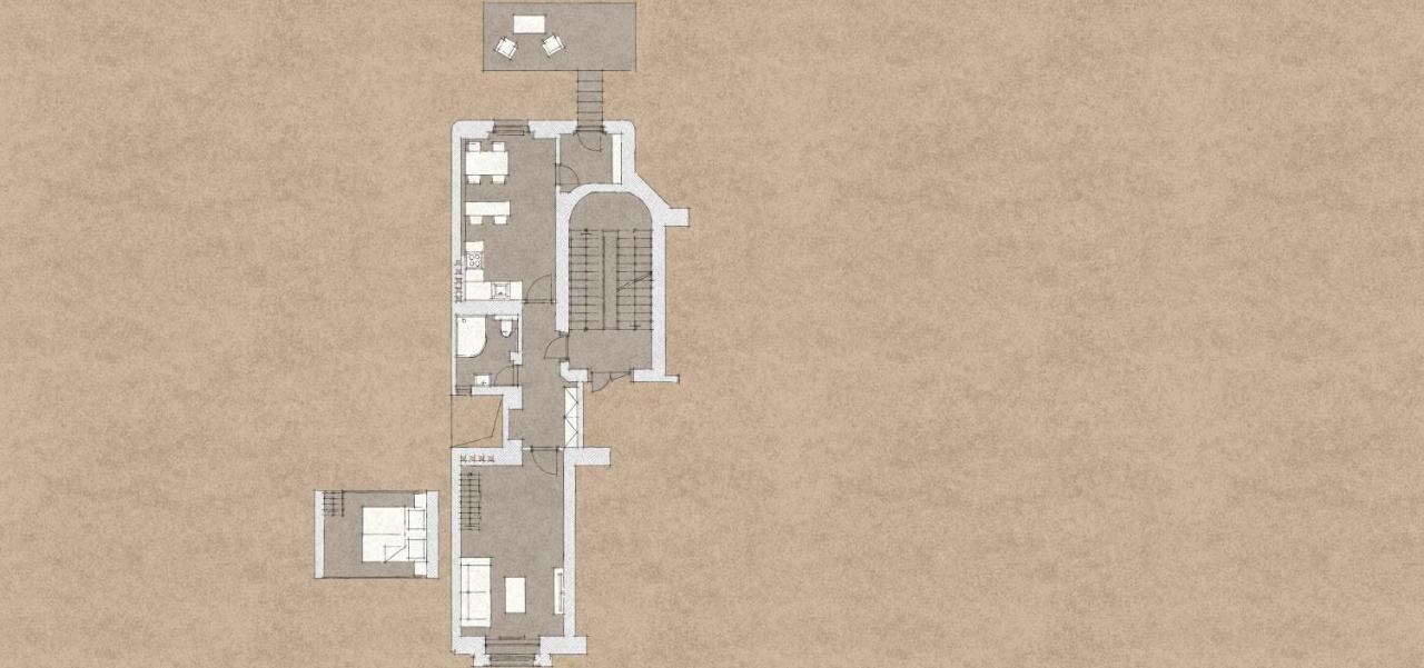 One-Bedroom Apartment with Terrace