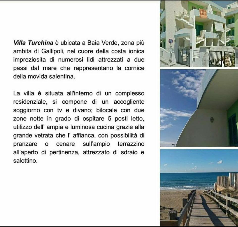 Villa Turchina - Ferienwohnung Gallipoli
