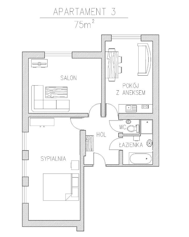 Apartment with Mountain View