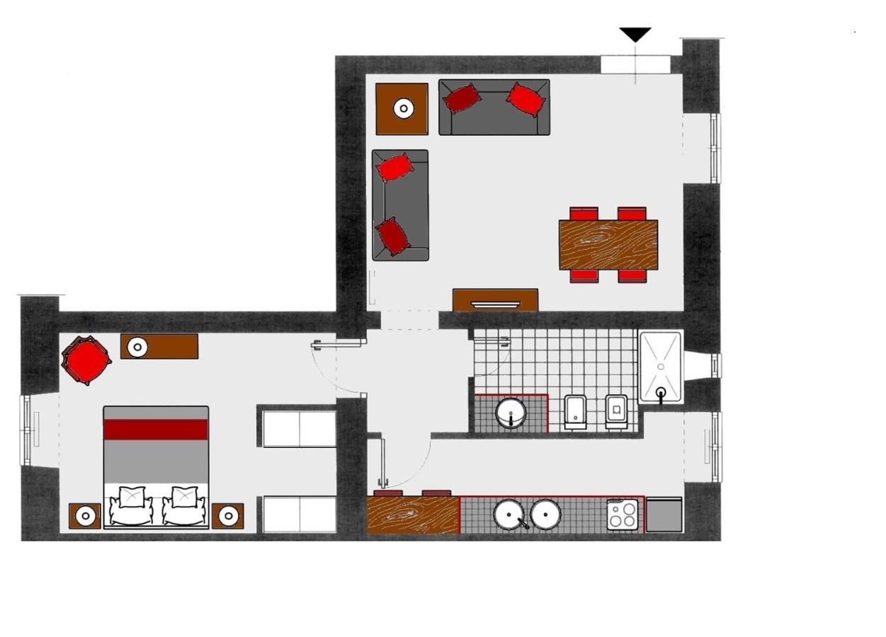 Rosso Apartment