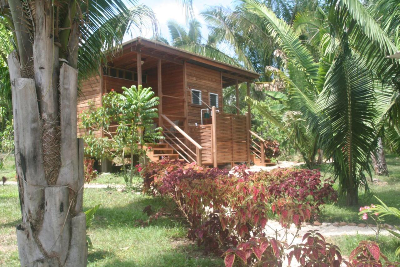Habitación con cama grande y vistas al jardín