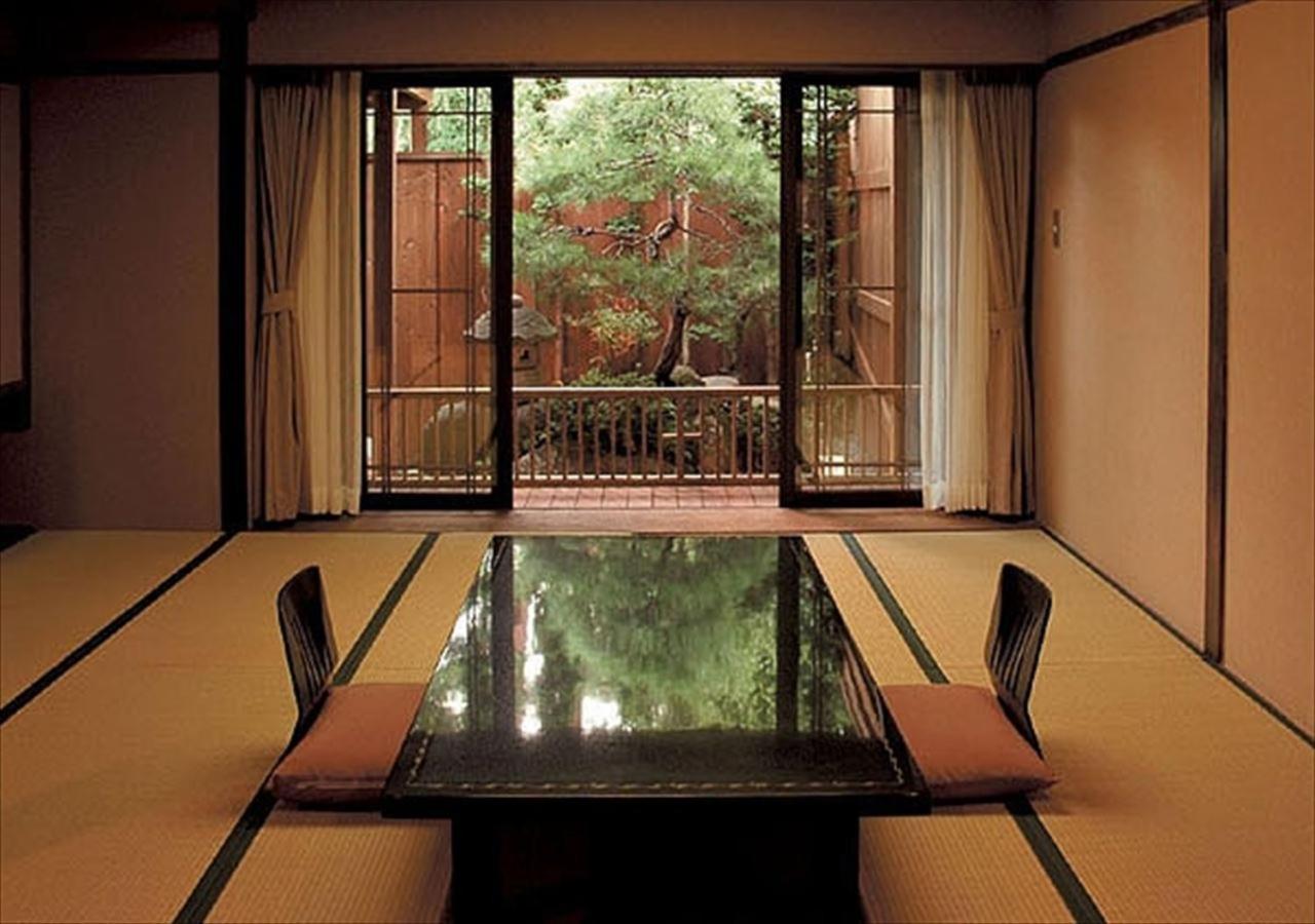 Chambre de Style Japonais avec Baignoire en Plein Air - Non-Fumeurs