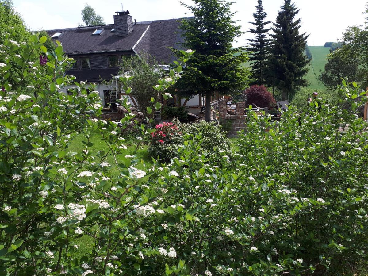 B&B Kurort Oberwiesenthal - Ferienwohnung Aronia Garten - Bed and Breakfast Kurort Oberwiesenthal