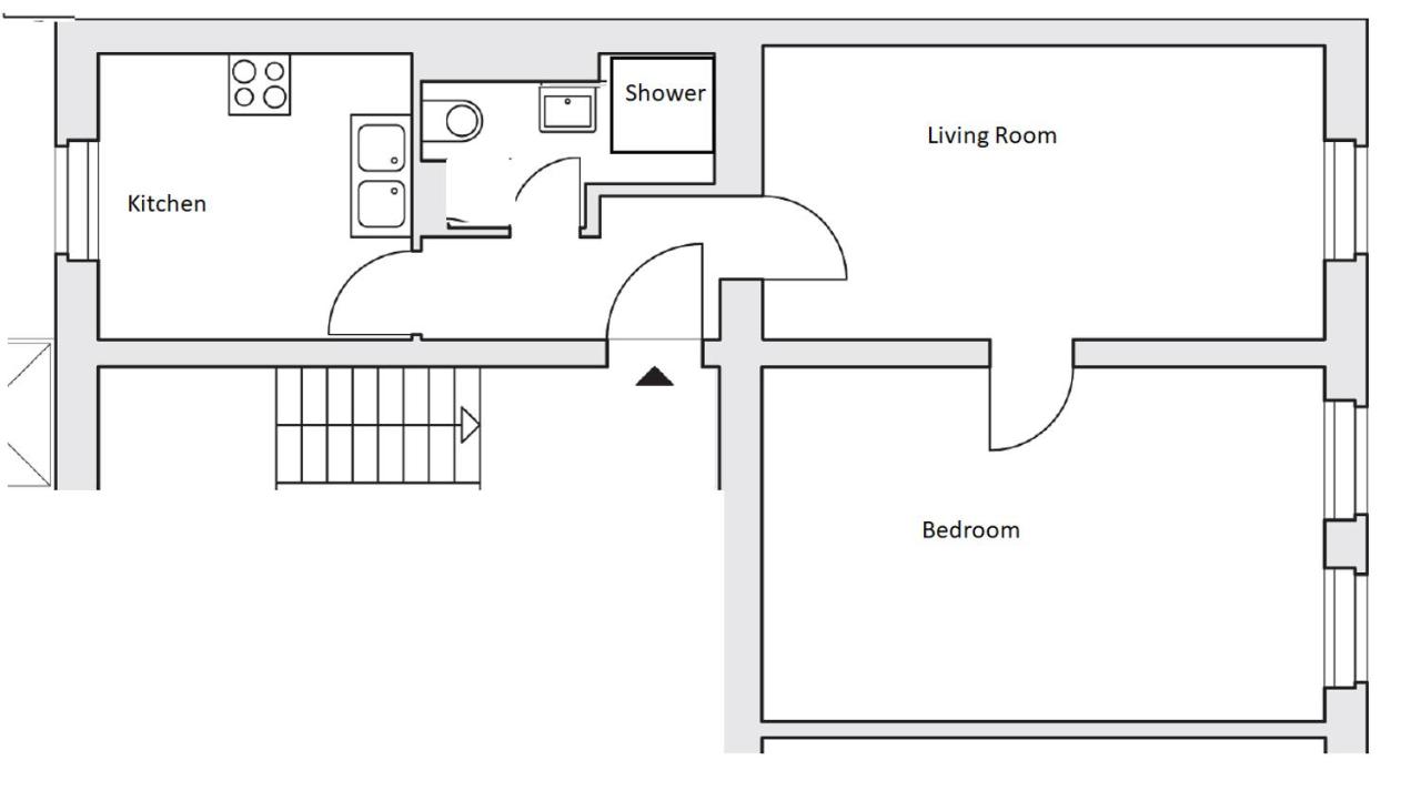 One-Bedroom Apartment with a separate Kitchen, Elevator (55 m2)