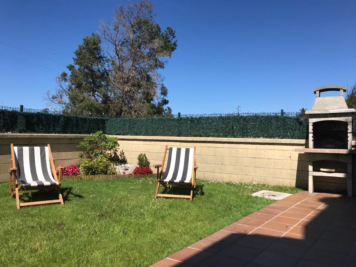 apartamento con jardín privado y barbacoa a 5 min playas santander - Chambres d’hôtes Santander