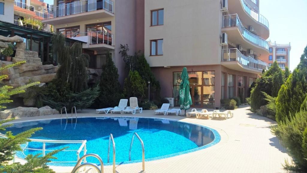 Villa Reni Sveti Vlas, sea view studio - B&B