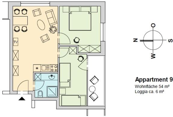 Appartement 2 Chambres