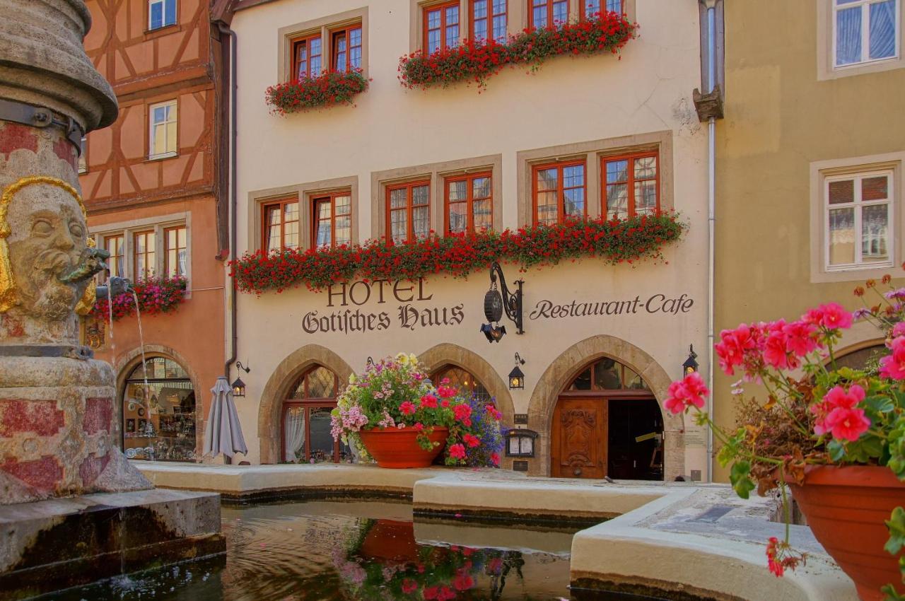 B&B Rothenburg upon Tauber - Historik Hotel Gotisches Haus garni - Bed and Breakfast Rothenburg upon Tauber