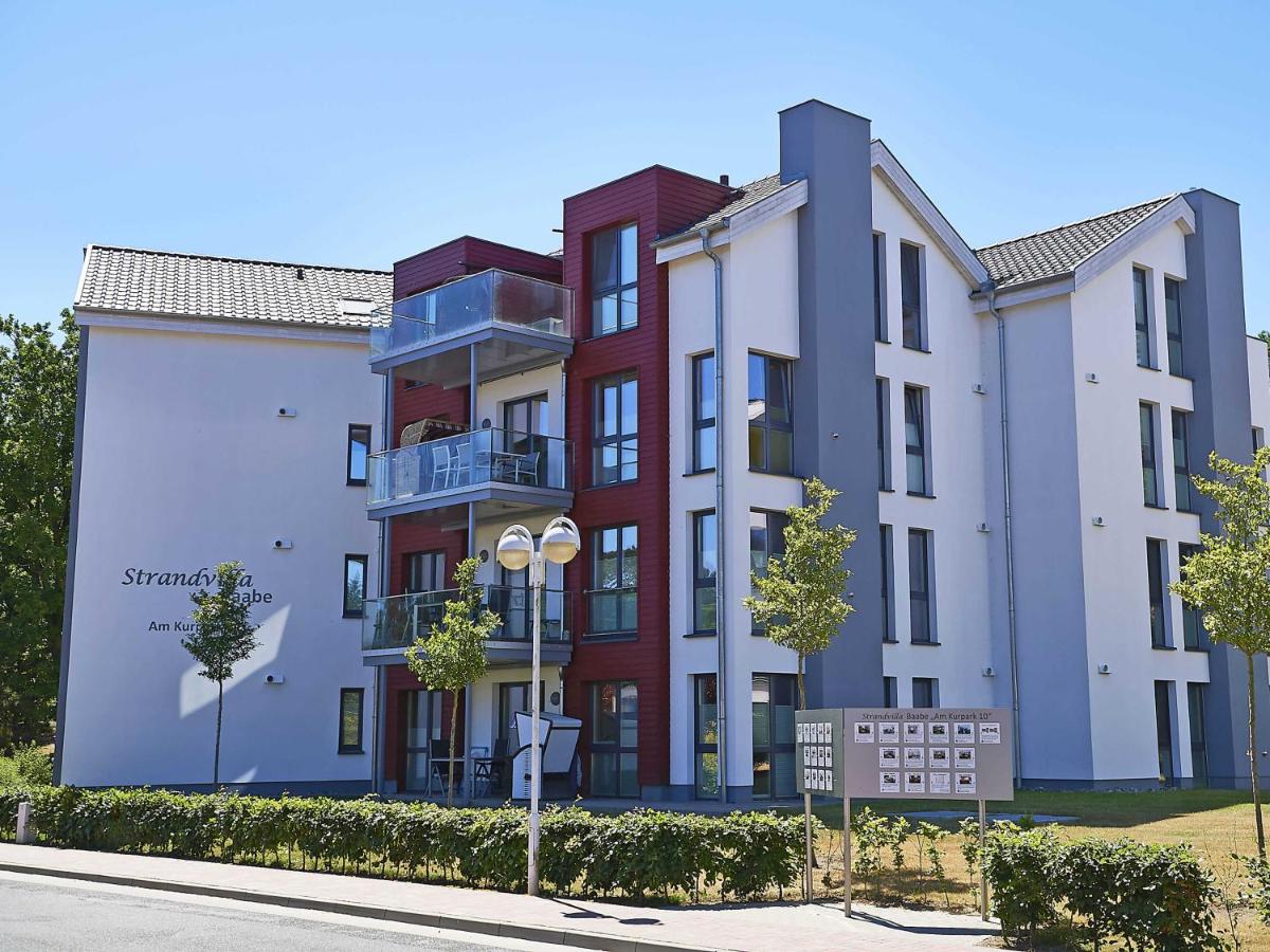 Strandvilla Baabe - WG 12 mit Meerblick, Kamin, Sauna, Whirlpool - Ferienwohnung Ostseebad Baabe