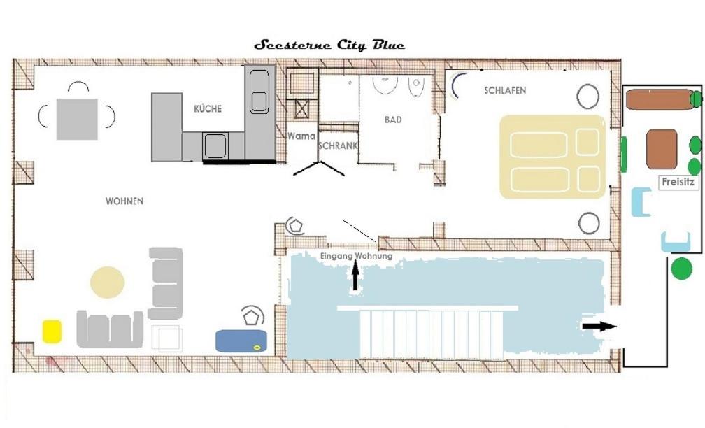 Seesterne City - B&B
