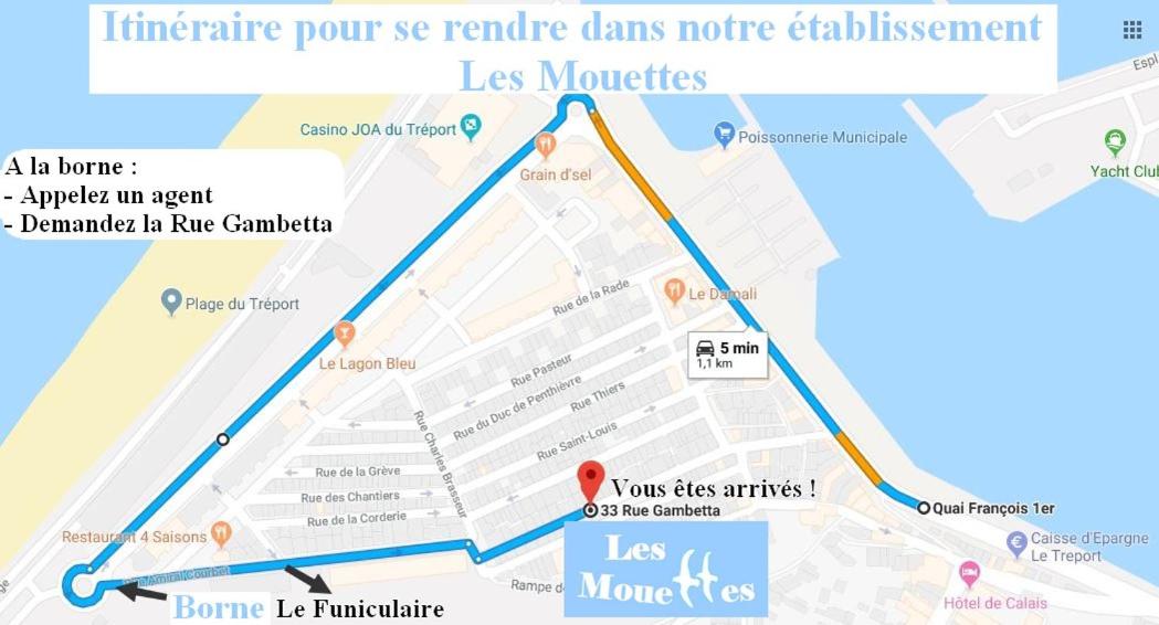 Les Mouettes 2 - Ferienwohnung