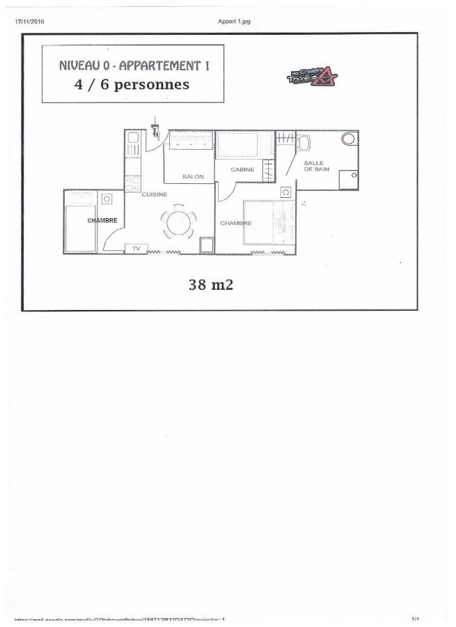 Apartment mit 1 Schlafzimmer und Schlafnische (4-5 Erwachsene)