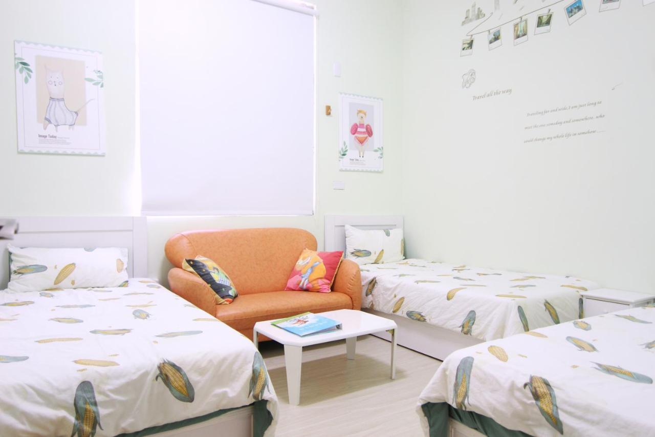 Dreibettzimmer mit Gemeinschaftsbad