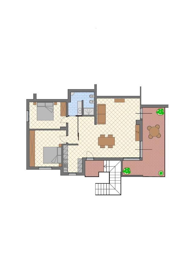 Deluxe Two-Bedroom Apartment with Jacuzzi and Lake View