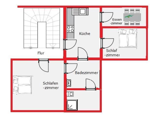 Two-Bedroom Apartment