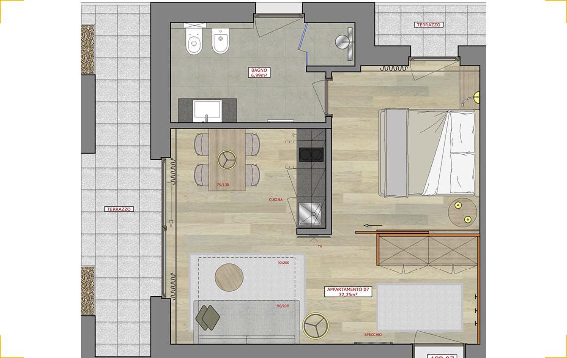 Penthouse Appartement