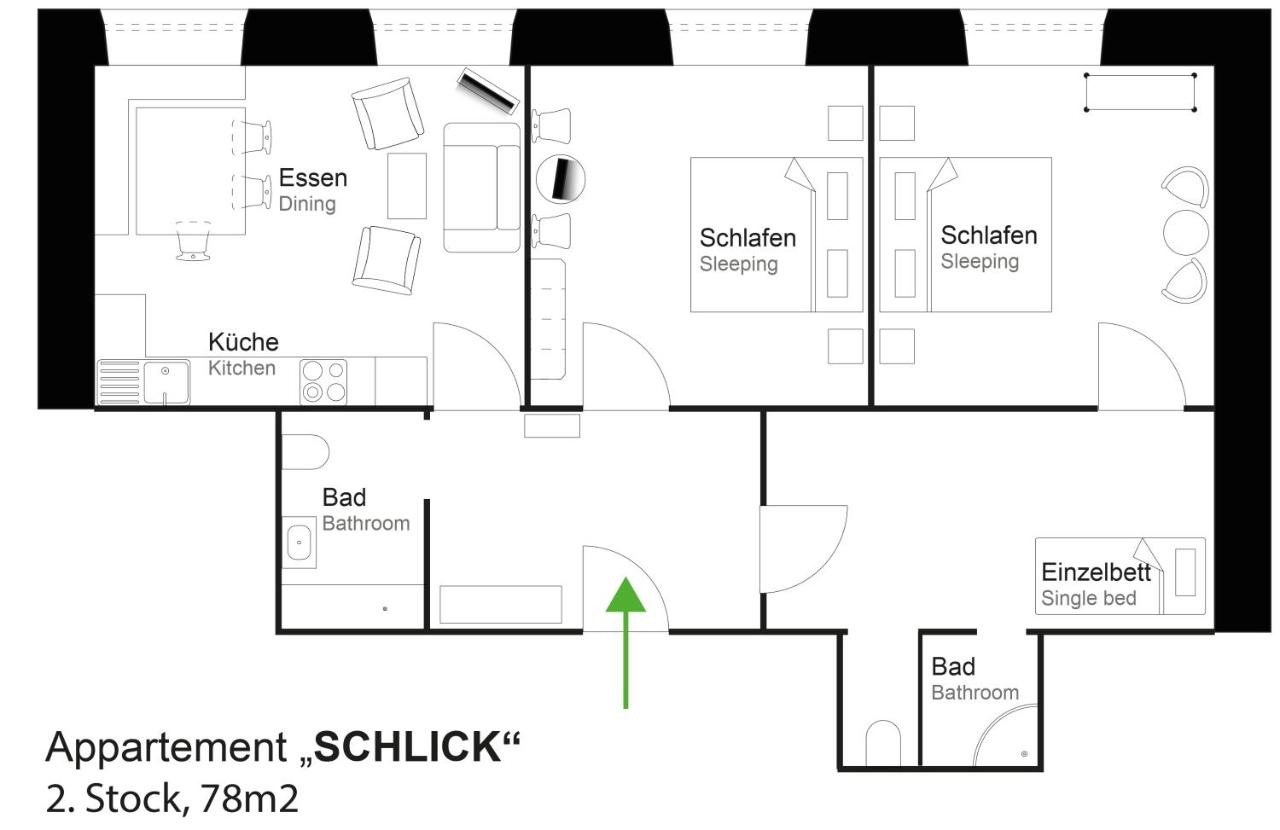 Apartamento de 2 dormitorios