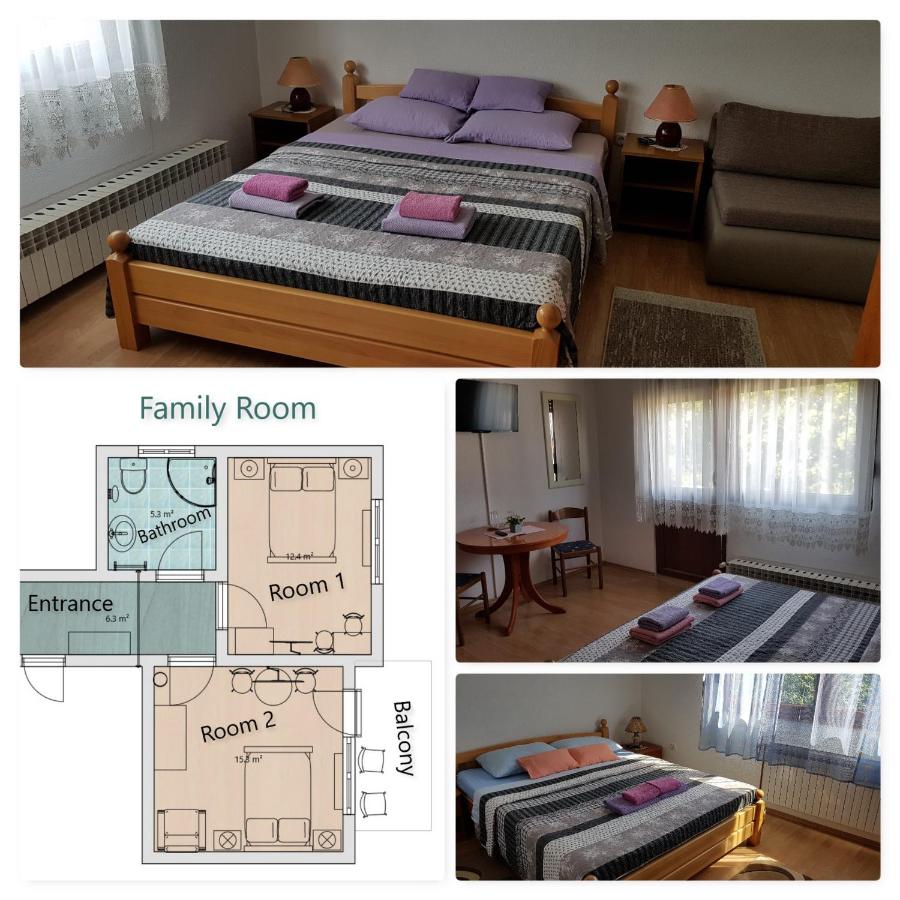 Familienzimmer mit Balkon