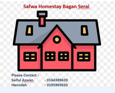 Safwa Homestay Bagan Serai - Bed and Breakfast Bagan Serai