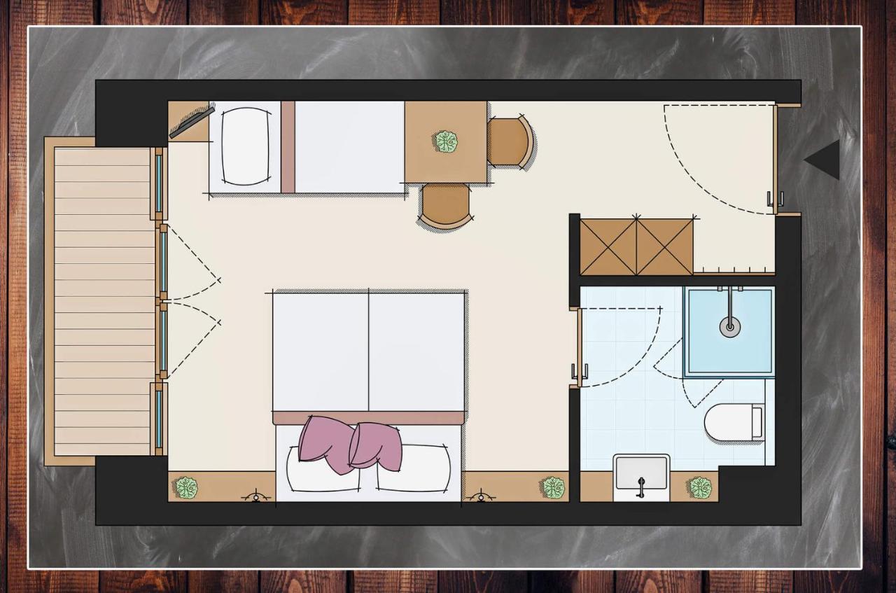 Chambre Double avec Balcon